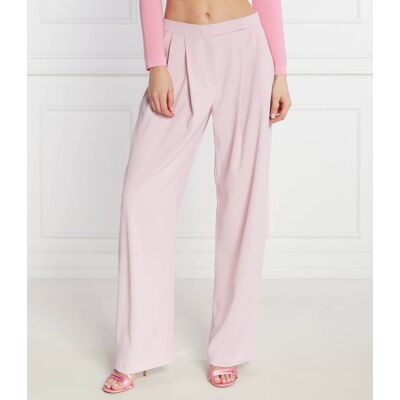 Pinko Spodnie Regular Fit różowy 40 Pinko Spodnie Regular Fit różowy 40