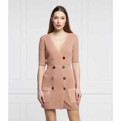 Elisabetta Franchi Sukienka brzoskwiniowy 42 Elisabetta Franchi Sukienka brzoskwiniowy 42