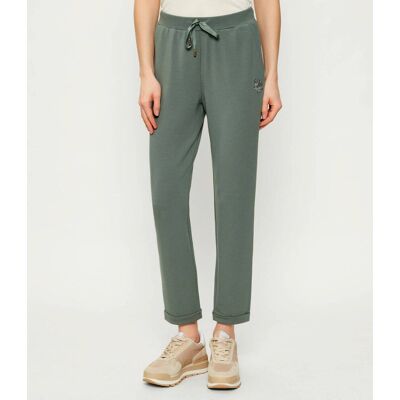 Liu Jo Sport Spodnie dresowe Slim Fit zielony S Liu Jo Sport Spodnie dresowe Slim Fit zielony S