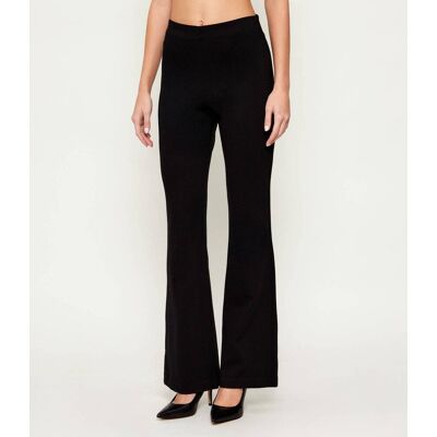 Guess Spodnie NOEL flare fit czarny S Guess Spodnie NOEL flare fit czarny S