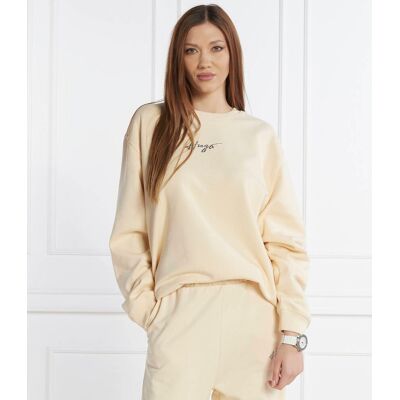 HUGO Bluza Classic Crew_1 Oversize fit beżowy XL HUGO Bluza Classic Crew_1 Oversize fit beżowy XL