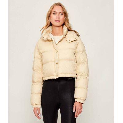 Pinko Kurtka IRMA 1 Cropped Fit beżowy L Pinko Kurtka IRMA 1 Cropped Fit beżowy L
