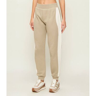 Giorgio Armani Exchange Spodnie dresowe Regular Fit beżowy XS Giorgio Armani Exchange Spodnie dresowe Regular Fit beżowy XS