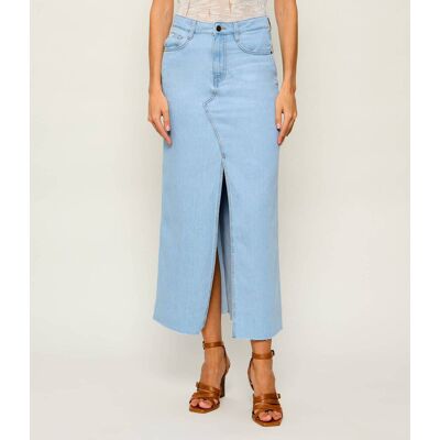 Guess Jeans Jeansowa spódnica błękitny 26 Guess Jeans Jeansowa spódnica błękitny 26