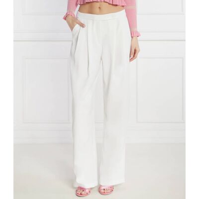 Pinko Spodnie Regular Fit biały 42 Pinko Spodnie Regular Fit biały 42