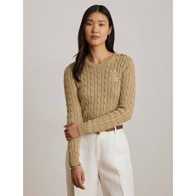 Polo Ralph Lauren LAUREN RALPH LAUREN Sweter Slim Fit beżowy M Polo Ralph Lauren LAUREN RALPH LAUREN Sweter Slim Fit beżowy M