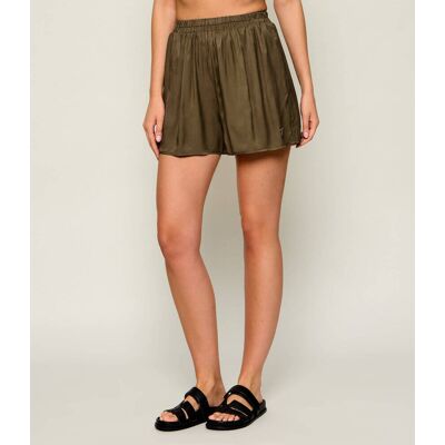 Guess Szorty Zoe Loose fit khaki M Guess Szorty Zoe Loose fit khaki M