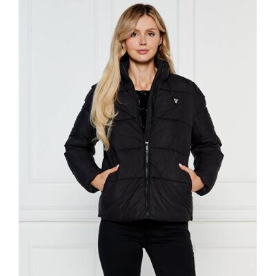 Guess ACTIVE Kurtka NEW CLAUDIA Regular Fit czarny XL Guess ACTIVE Kurtka NEW CLAUDIA Regular Fit czarny XL