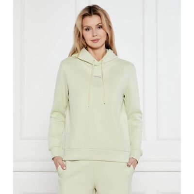 Calvin Klein Jeans Bluza Regular Fit limonkowy XS Calvin Klein Jeans Bluza Regular Fit limonkowy XS