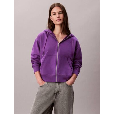 Calvin Klein Jeans Bluza Relaxed fit fioletowy M Calvin Klein Jeans Bluza Relaxed fit fioletowy M