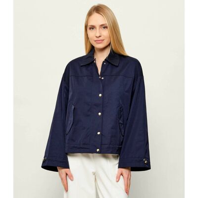 Liu Jo Sport Kurtka Relaxed fit granatowy M Liu Jo Sport Kurtka Relaxed fit granatowy M