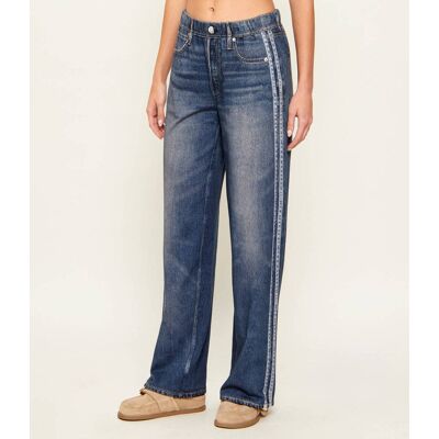 Rag&Bone; Spodnie dresowe MIRAMAR Regular Fit granatowy S Rag&Bone; Spodnie dresowe MIRAMAR Regular Fit granatowy S