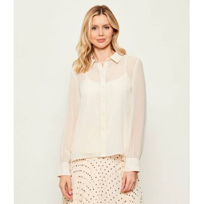 Joop! Koszula 2w1 Brisa Regular Fit beżowy 42 Joop! Koszula 2w1 Brisa Regular Fit beżowy 42