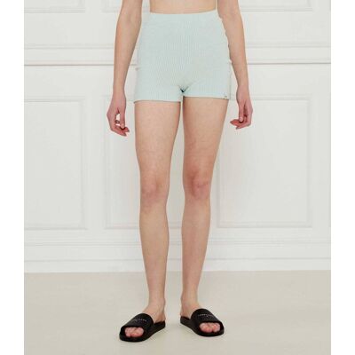 Calvin Klein Jeans Szorty Slim Fit błękitny XS Calvin Klein Jeans Szorty Slim Fit błękitny XS