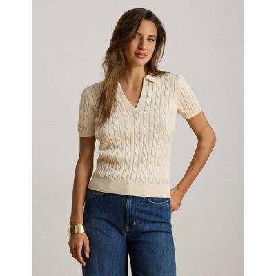 Polo Ralph Lauren LAUREN RALPH LAUREN Sweter Hilean Relaxed fit kremowy L Polo Ralph Lauren LAUREN RALPH LAUREN Sweter Hilean Relaxed fit kremowy L