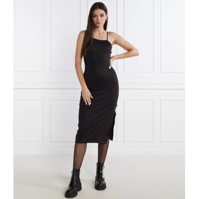 Tommy Jeans Sukienka MULTI STRAP BODYCON czarny M Tommy Jeans Sukienka MULTI STRAP BODYCON czarny M
