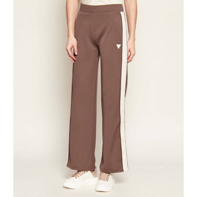 Guess ACTIVE Spodnie dresowe MARLENE Relaxed fit brązowy S Guess ACTIVE Spodnie dresowe MARLENE Relaxed fit brązowy S