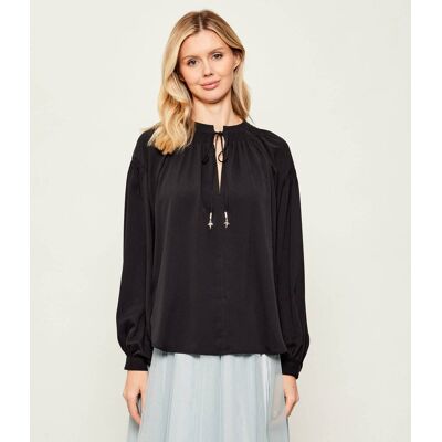 Joop! Koszula Brigida Loose fit czarny 36 Joop! Koszula Brigida Loose fit czarny 36