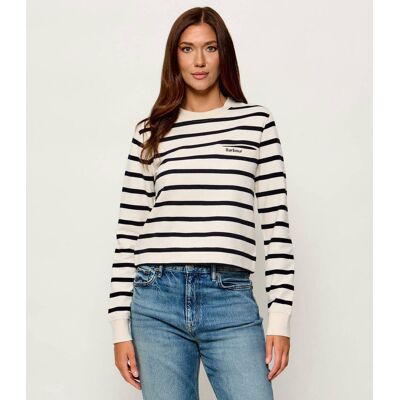 Barbour Bluza Aylesby Cropped Fit ecru 42 Barbour Bluza Aylesby Cropped Fit ecru 42