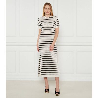 Tommy Hilfiger Sukienka ecru S Tommy Hilfiger Sukienka ecru S