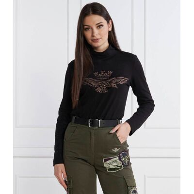 Aeronautica Militare Golf Regular Fit czarny XS Aeronautica Militare Golf Regular Fit czarny XS