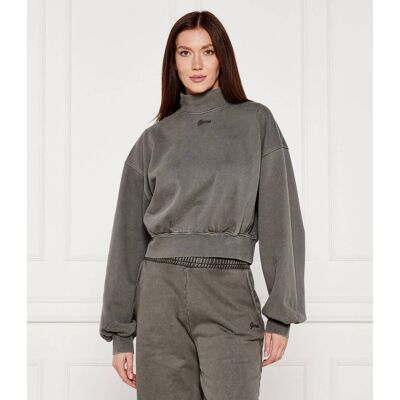 Guess ACTIVE Bluza MISTY Relaxed fit grafitowy M Guess ACTIVE Bluza MISTY Relaxed fit grafitowy M