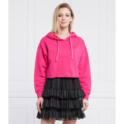 Red Valentino Bluza Cropped Fit różowy S Red Valentino Bluza Cropped Fit różowy S