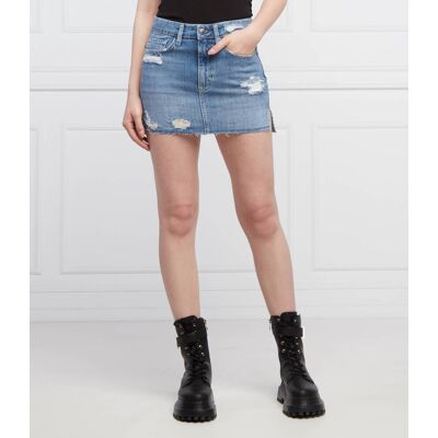 Superdry Jeansowa spódnica VINTAGE niebieski 30 Superdry Jeansowa spódnica VINTAGE niebieski 30