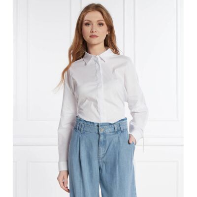 Marc Cain Koszula Relaxed fit biały 34 Marc Cain Koszula Relaxed fit biały 34