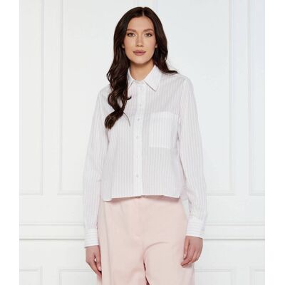 Boss BLACK Koszula Briella_Monday Cropped Fit pudrowy róż 40 Boss BLACK Koszula Briella_Monday Cropped Fit pudrowy róż 40