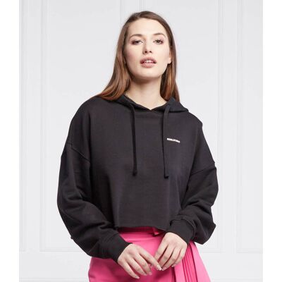 Red Valentino Bluza Cropped Fit czarny L Red Valentino Bluza Cropped Fit czarny L