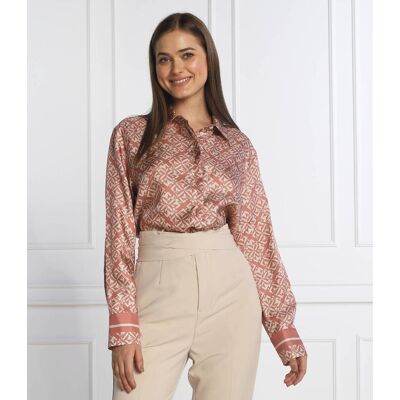 Beatrice B Jedwabna koszula Regular Fit różowy 34 Beatrice B Jedwabna koszula Regular Fit różowy 34