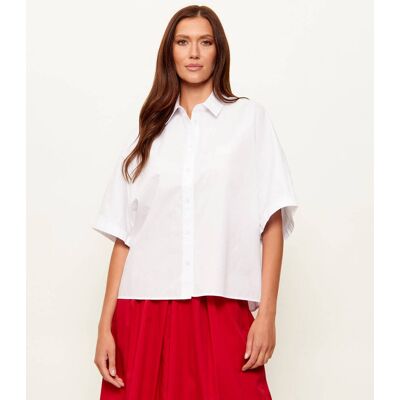 Joop! Jeans Koszula Britney Loose fit biały XS Joop! Jeans Koszula Britney Loose fit biały XS