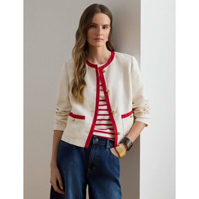 Polo Ralph Lauren LAUREN RALPH LAUREN Lniana marynarka Regular Fit beżowy 40 Polo Ralph Lauren LAUREN RALPH LAUREN Lniana marynarka Regular Fit beżowy 40