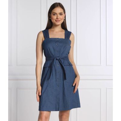 DKNY Sukienka granatowy 44 DKNY Sukienka granatowy 44