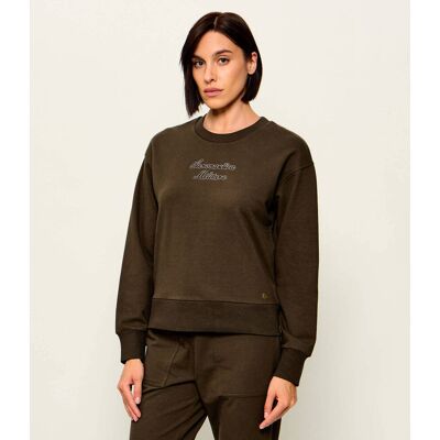 Aeronautica Militare Bluza Regular Fit brązowy L Aeronautica Militare Bluza Regular Fit brązowy L