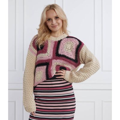 Pepe Jeans London Sweter TORI Relaxed fit multikolor L Pepe Jeans London Sweter TORI Relaxed fit multikolor L