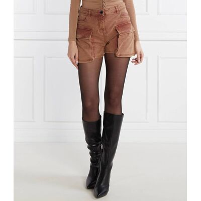 Pinko Szorty Regular Fit brązowy 28 Pinko Szorty Regular Fit brązowy 28