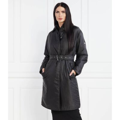 Michael Kors Płaszcz z szelkami czarny XL Michael Kors Płaszcz z szelkami czarny XL