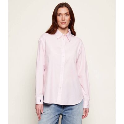 Polo Ralph Lauren Koszula Oversize fit pudrowy róż L Polo Ralph Lauren Koszula Oversize fit pudrowy róż L