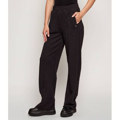 HUGO Spodnie dresowe Nargie Relaxed fit czarny XS HUGO Spodnie dresowe Nargie Relaxed fit czarny XS