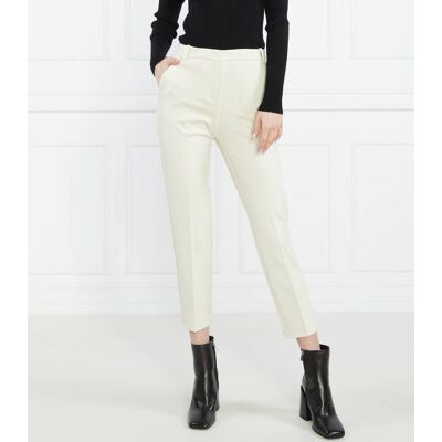 Pinko Spodnie cygaretki BELLO Slim Fit biały 44 Pinko Spodnie cygaretki BELLO Slim Fit biały 44
