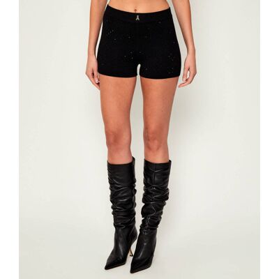 Patrizia Pepe Szorty Skinny fit czarny M Patrizia Pepe Szorty Skinny fit czarny M