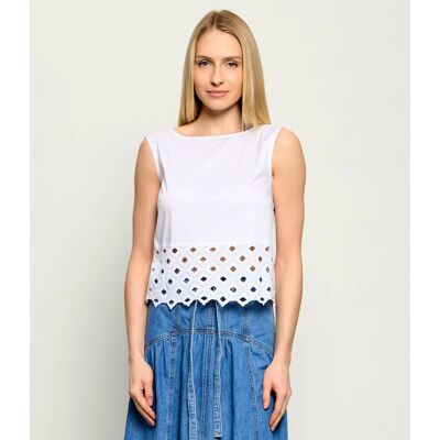 MM Top BCHMAGGIO Regular Fit biały M MM Top BCHMAGGIO Regular Fit biały M