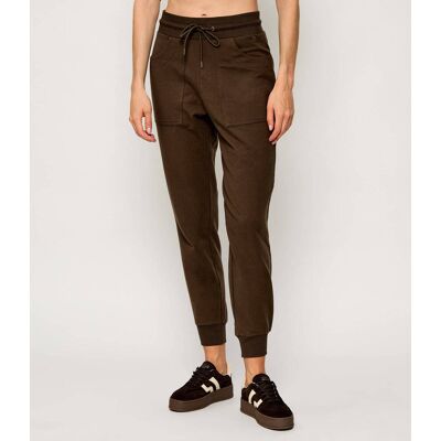 Aeronautica Militare Spodnie dresowe Slim Fit brązowy XS Aeronautica Militare Spodnie dresowe Slim Fit brązowy XS