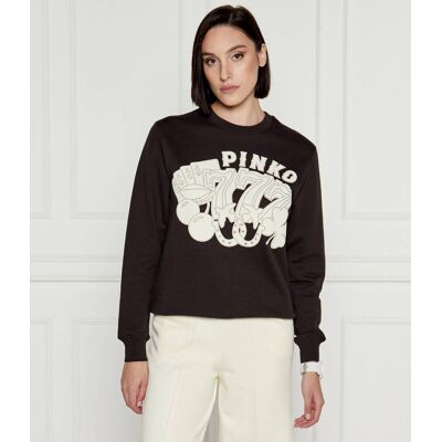 Pinko Bluza Regular Fit brązowy XXL Pinko Bluza Regular Fit brązowy XXL