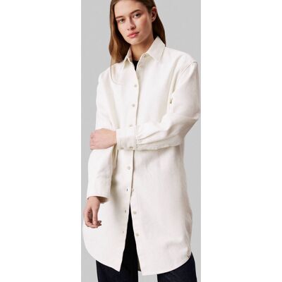 Calvin Klein Jeans Koszula Loose fit ecru M Calvin Klein Jeans Koszula Loose fit ecru M