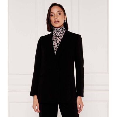 Marc Cain Marynarka Regular Fit czarny 34 Marc Cain Marynarka Regular Fit czarny 34