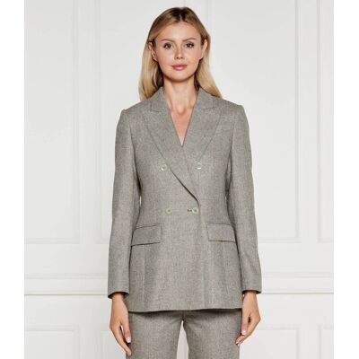 Marc Cain Marynarka Slim Fit z dodatkiem wełny szary 36 Marc Cain Marynarka Slim Fit z dodatkiem wełny szary 36