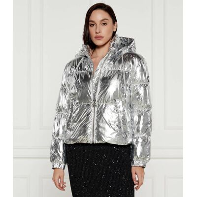 Michael Kors Kurtka Regular Fit srebrny S Michael Kors Kurtka Regular Fit srebrny S
